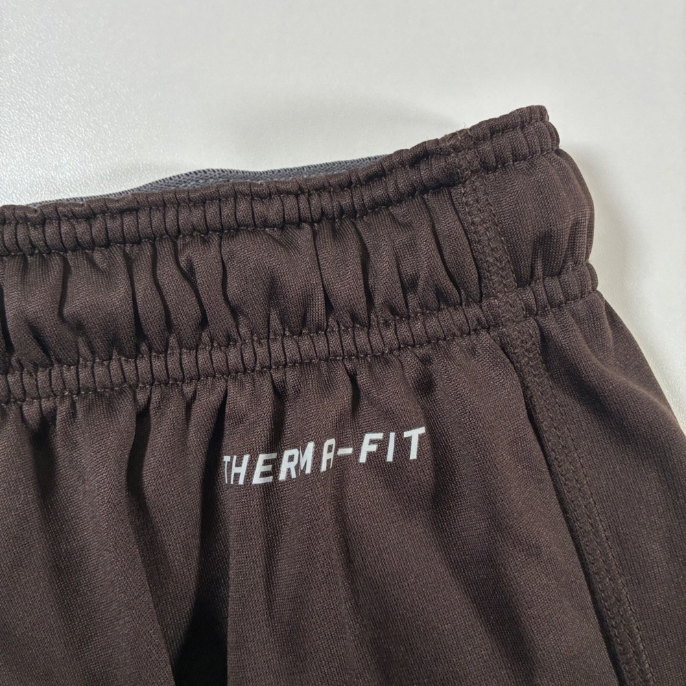 Nike Cleveland Browns Player Issue Sweatpants 3XL Brown NFL Onfield Therma-FIT - Picture 8 of 11